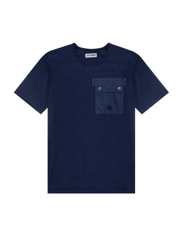 Patch Pocket Tee Navy