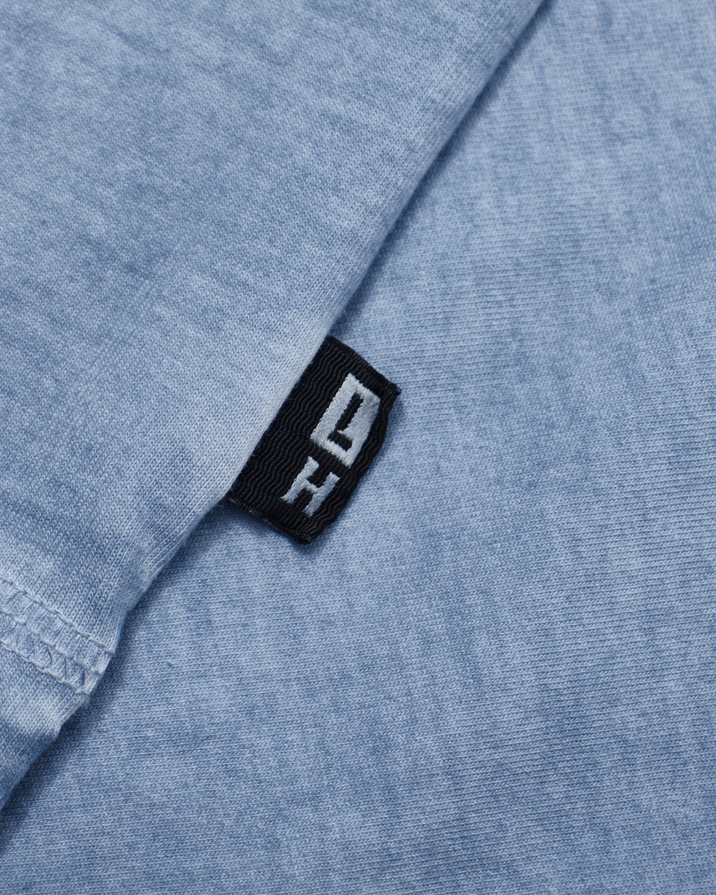 Left Hand Patch Tee Light Blue