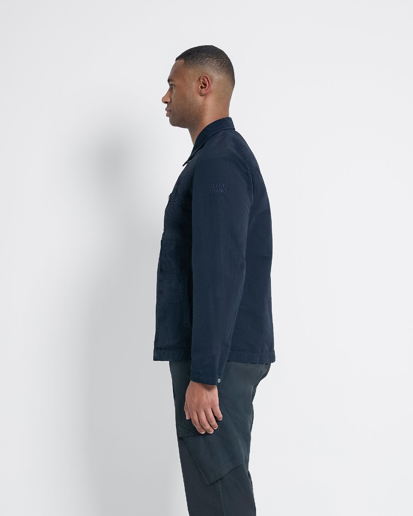 Left Hand Archive Overshirt Navy