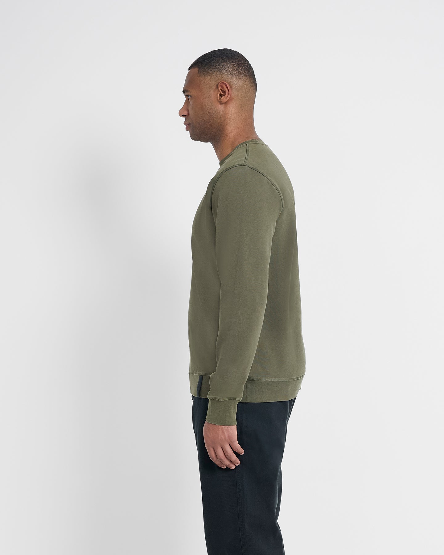 Left Hand Core Crew Sweatshirt Olive