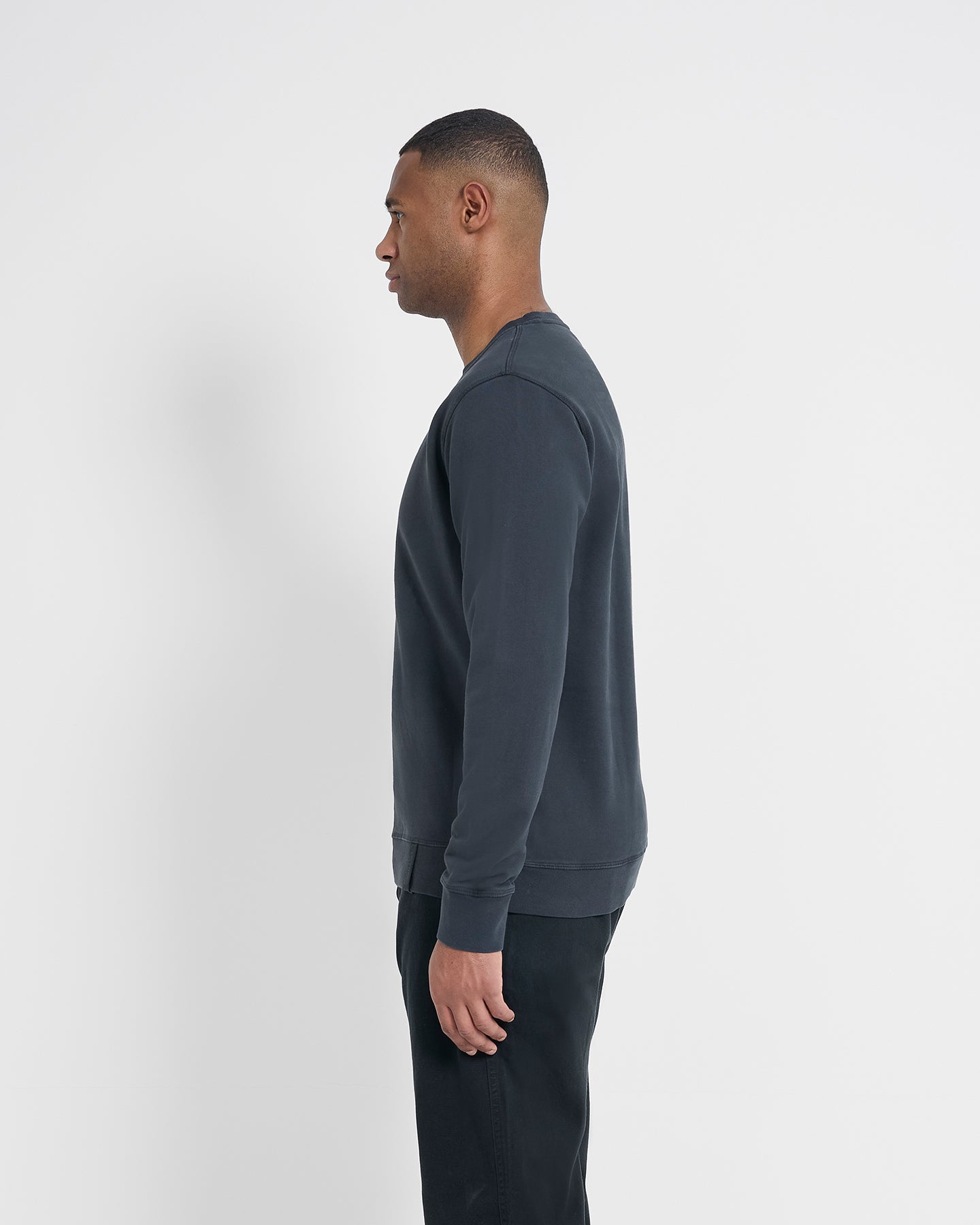 Left Hand Core Crew Sweatshirt Black