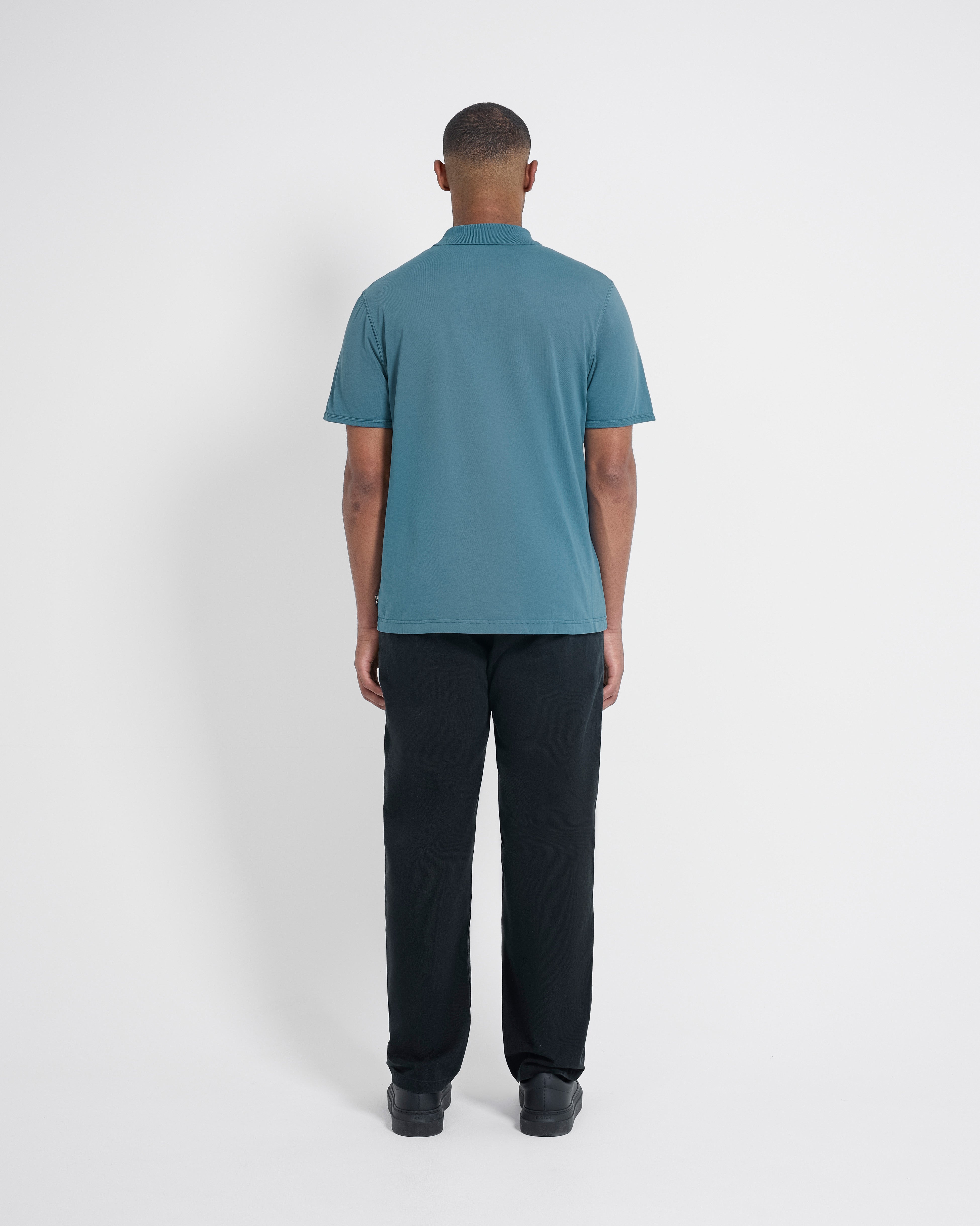 Left Hand Polo Shirt Mid Blue