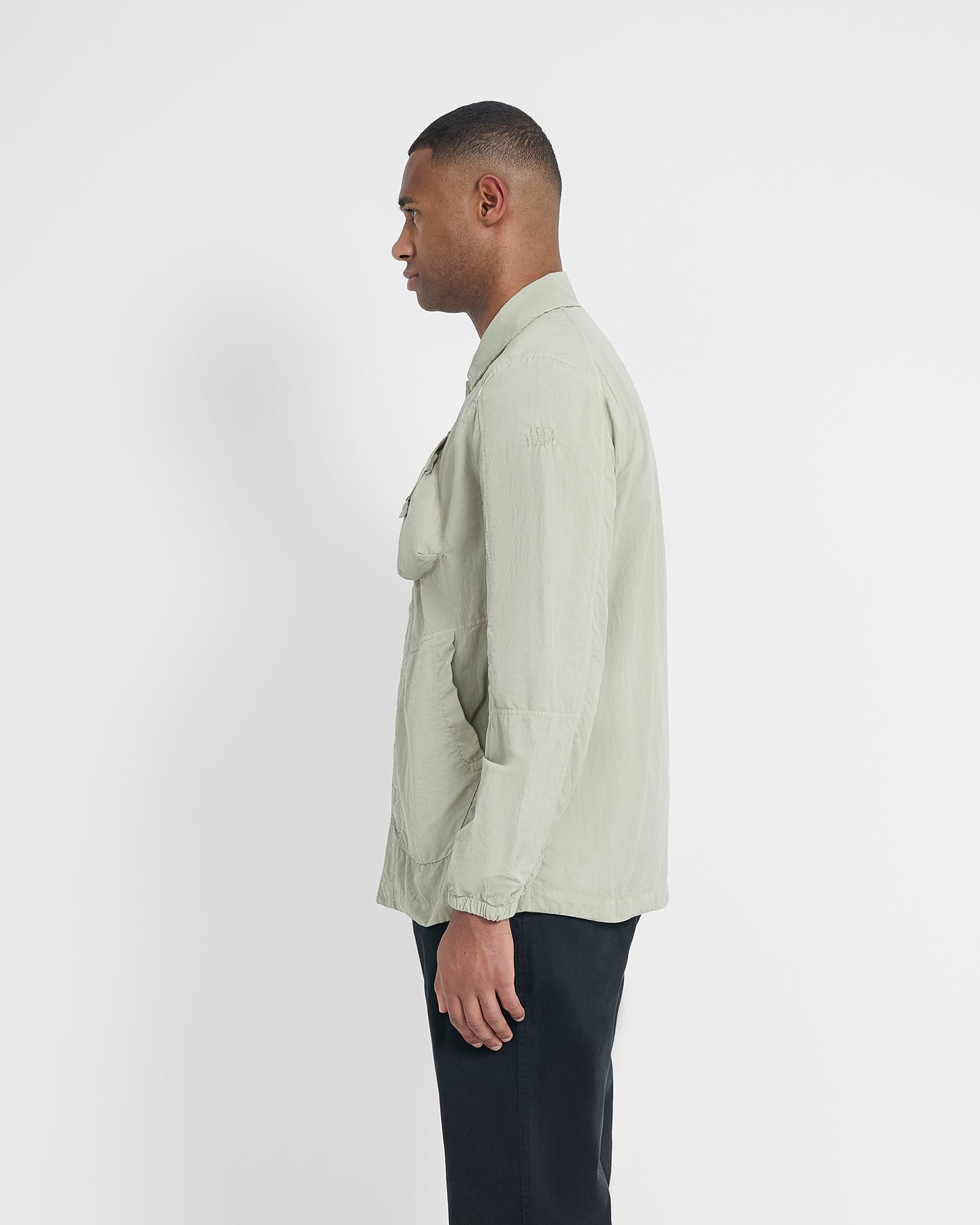 Left Hand Sesia Overshirt Stone