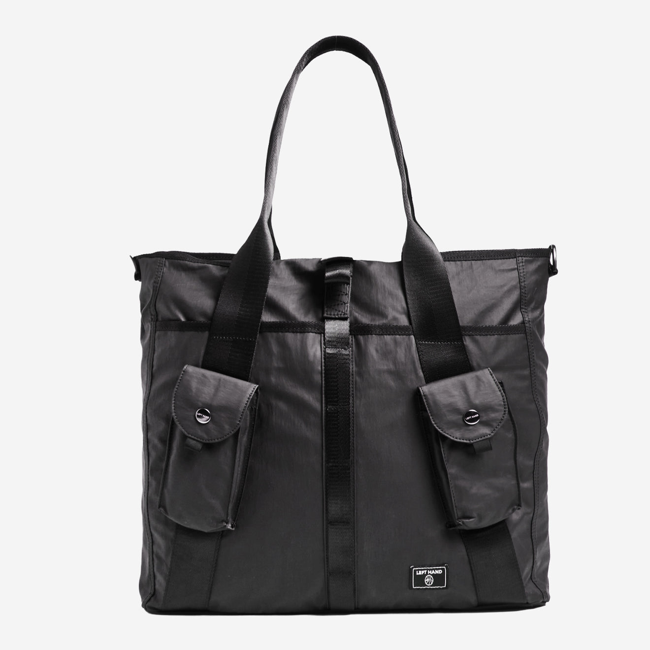 Left Hand Utility Tote Bag Black Left Hand