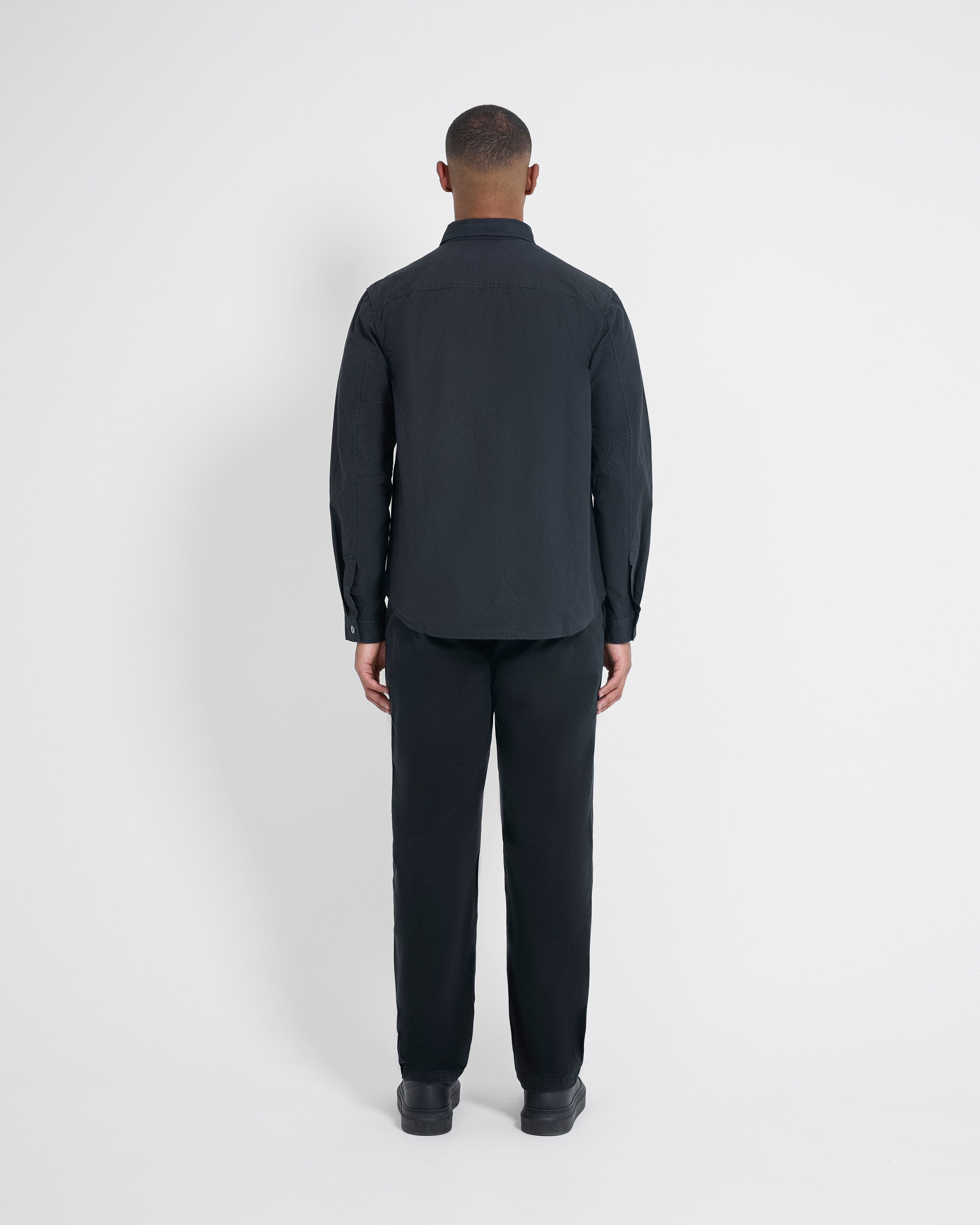 Left Hand Zip Pocket Shirt Black