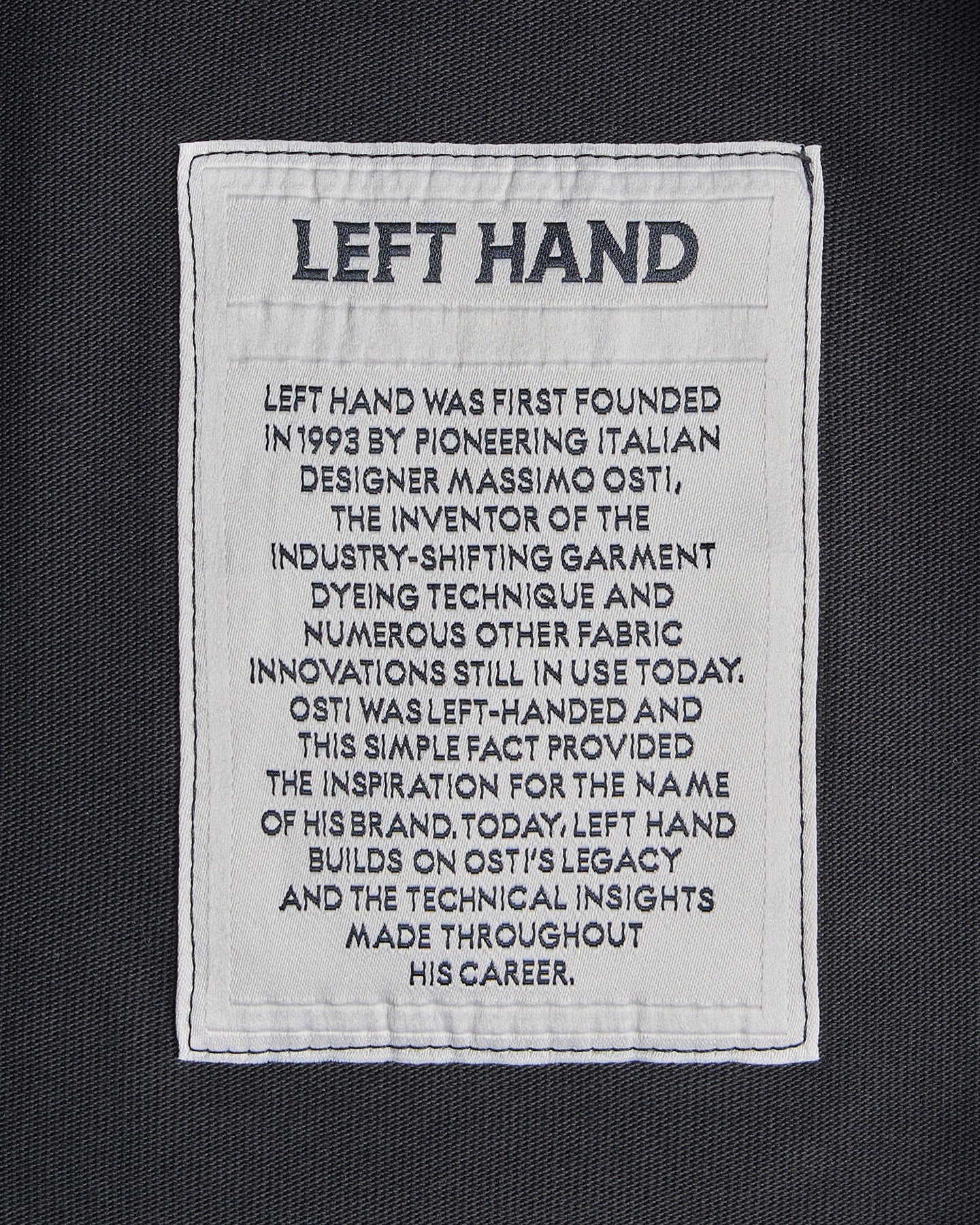 Left Hand Portofino Core T-Shirt Caviar Left Hand