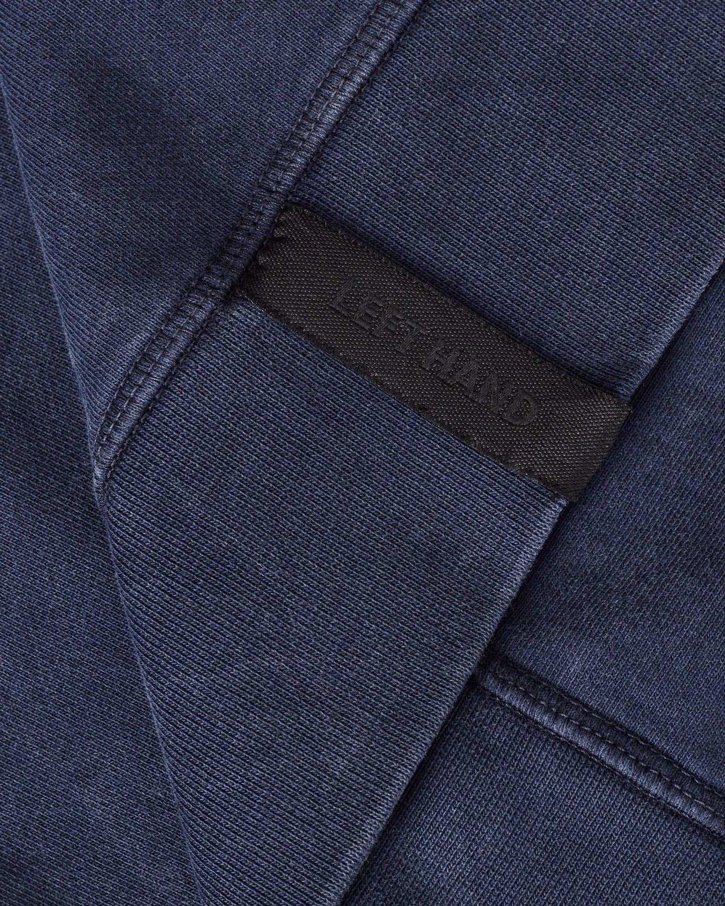 Left Hand Special Dye Crew Sweatshirt Navy
