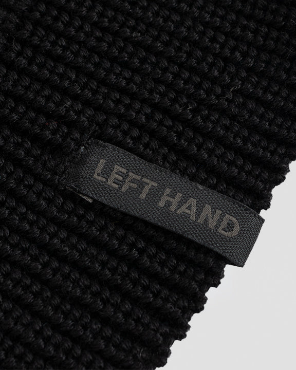 Left Hand Merino Beanie Black Left Hand