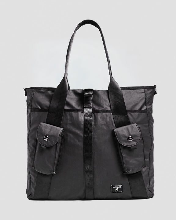 Left Hand Utility Tote Bag Black Left Hand