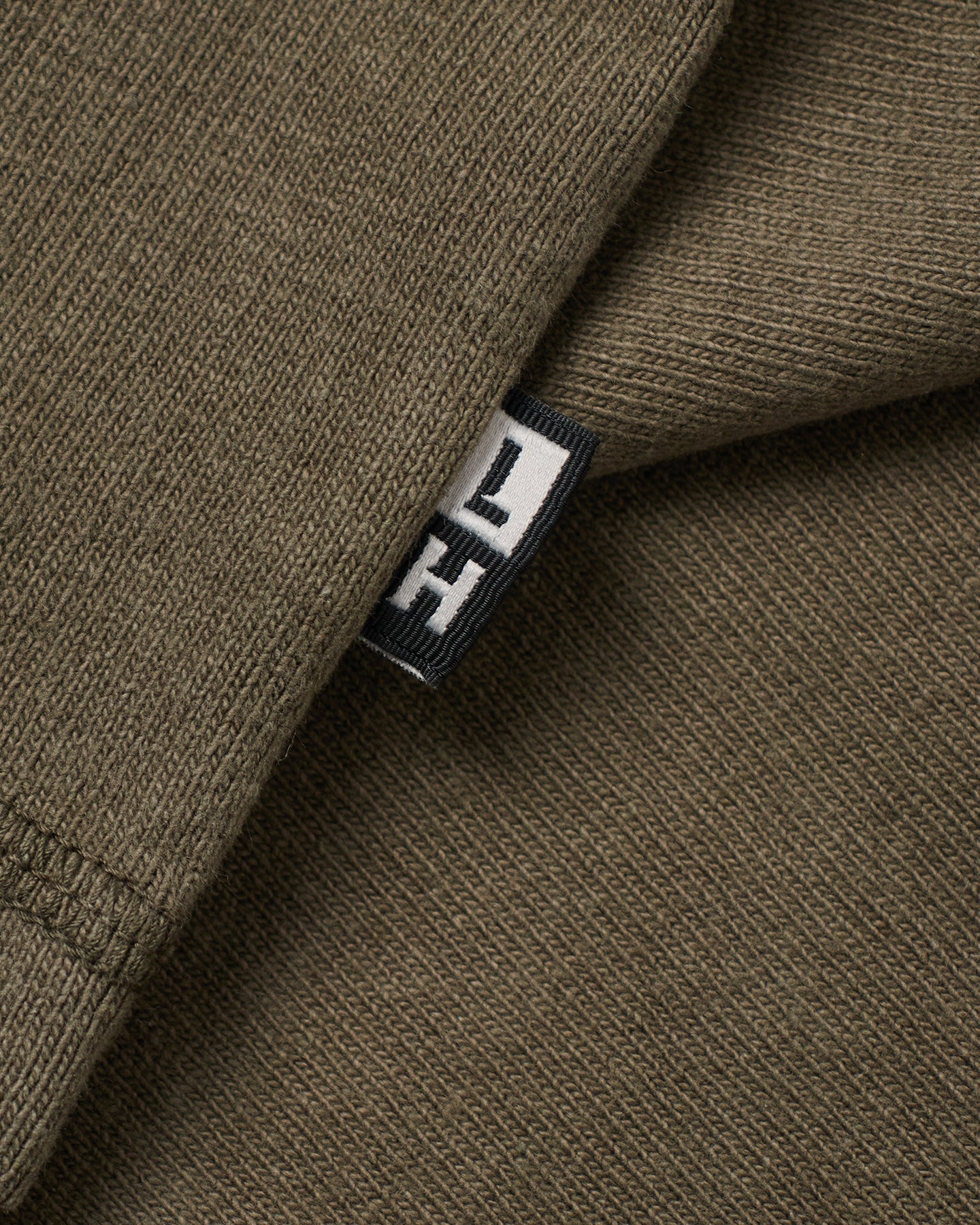 Left Hand L/S Polo Olive