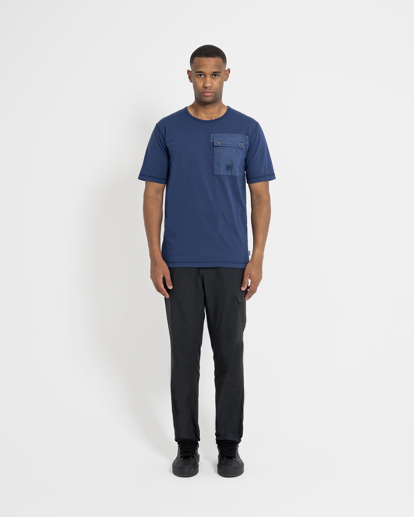 Left Hand Patch Pocket Tee Navy