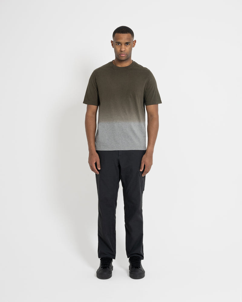 Left Hand Dip-Dye Tee Olive