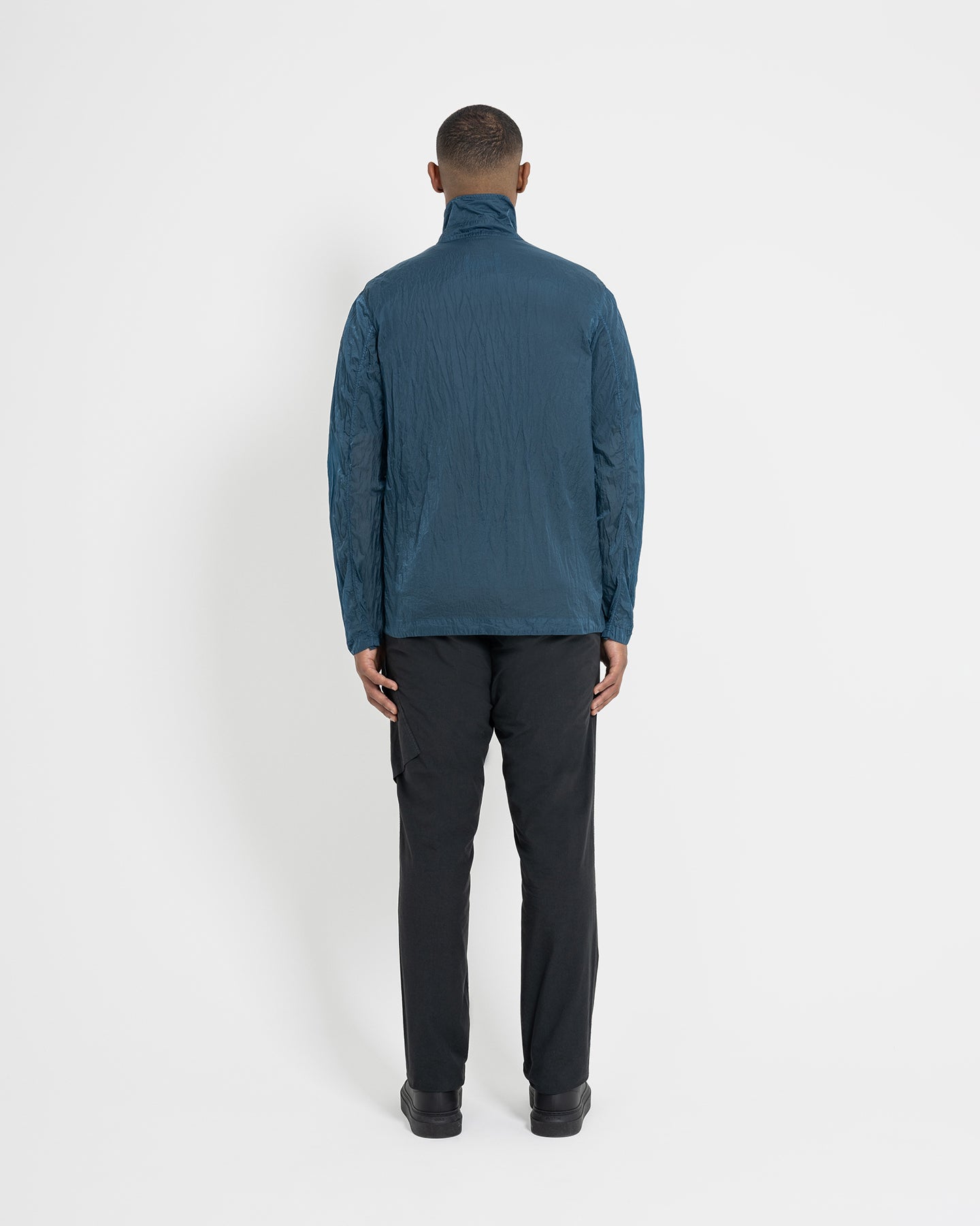 Left Hand Enna Overshirt Mid Blue
