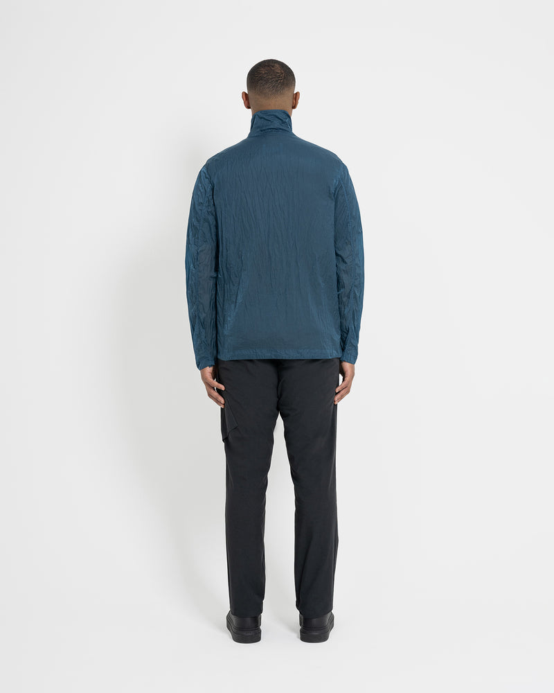 Left Hand Enna Overshirt Mid Blue