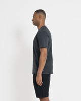 Left Hand Distressed Graphic Tee Black