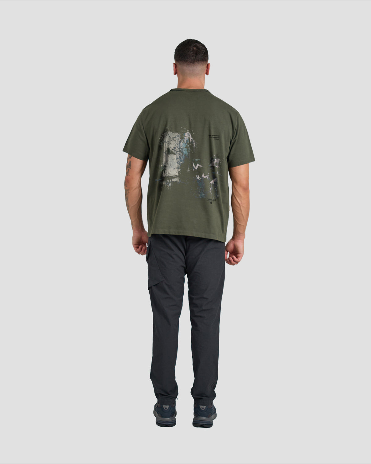 Left Hand x JLH Erosion Study  T-Shirt Grape Leaf Left Hand