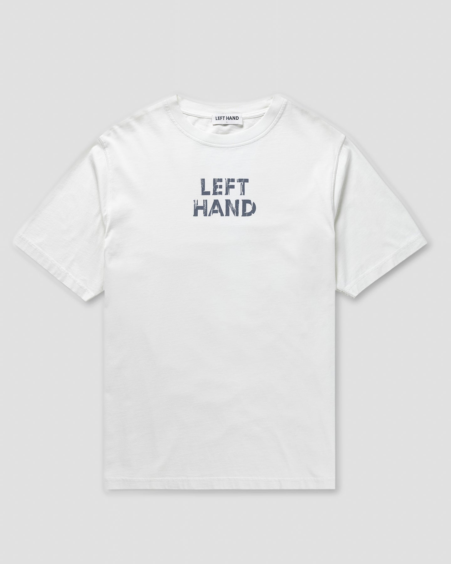 Distressed Graphic Tee - Off White