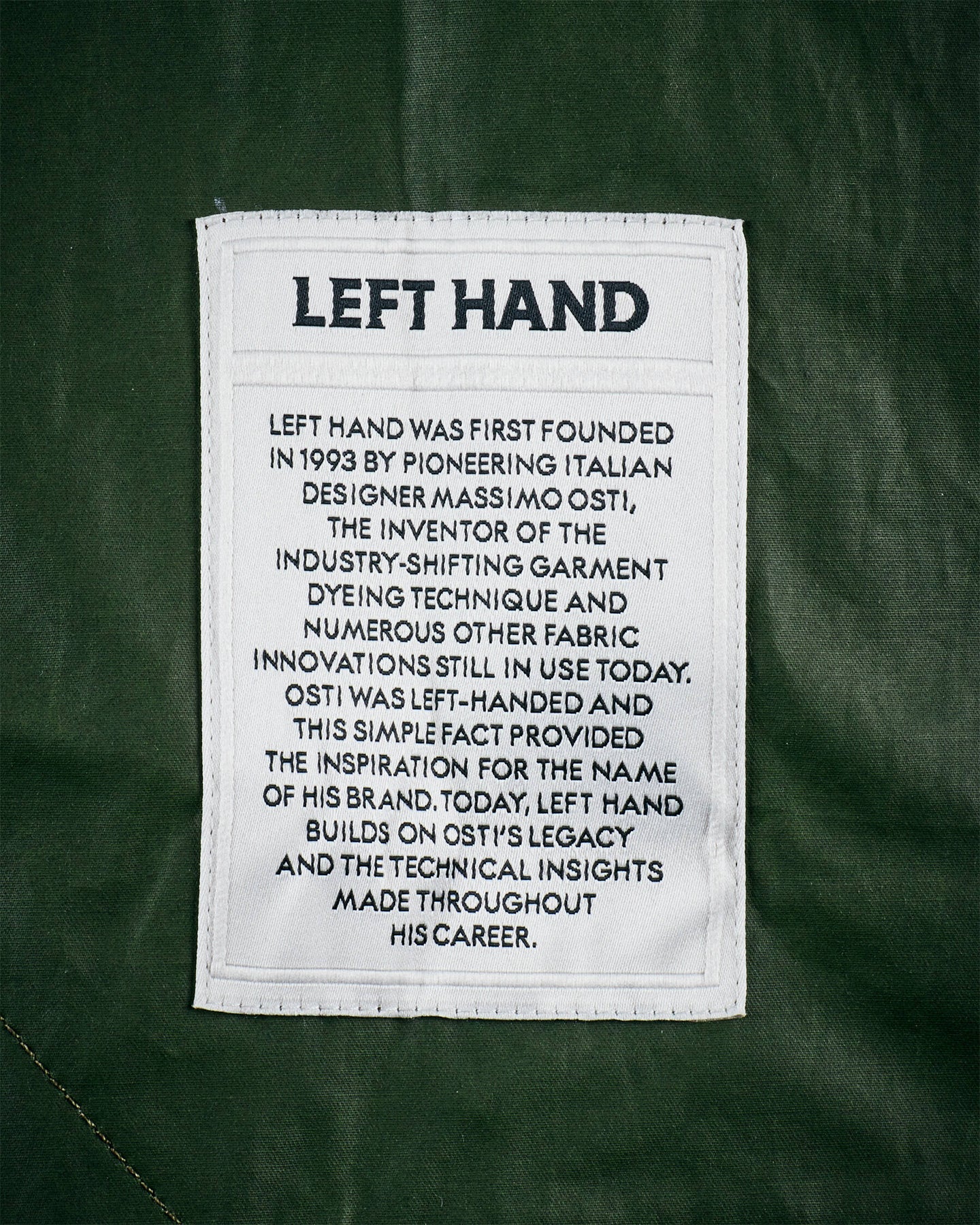 Left Hand Figna Field Jacket Olive