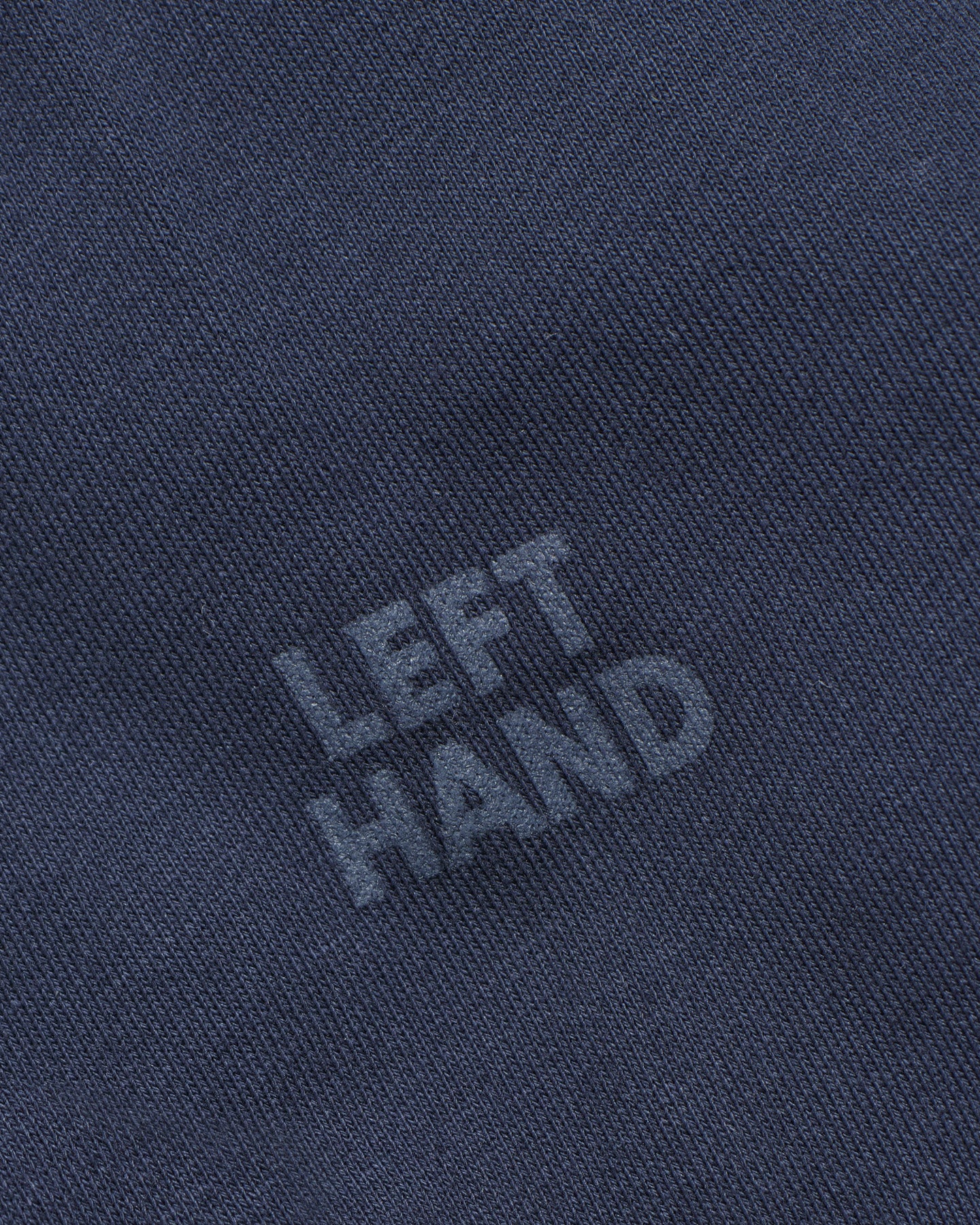 Left Hand Half Zip Sweat Navy