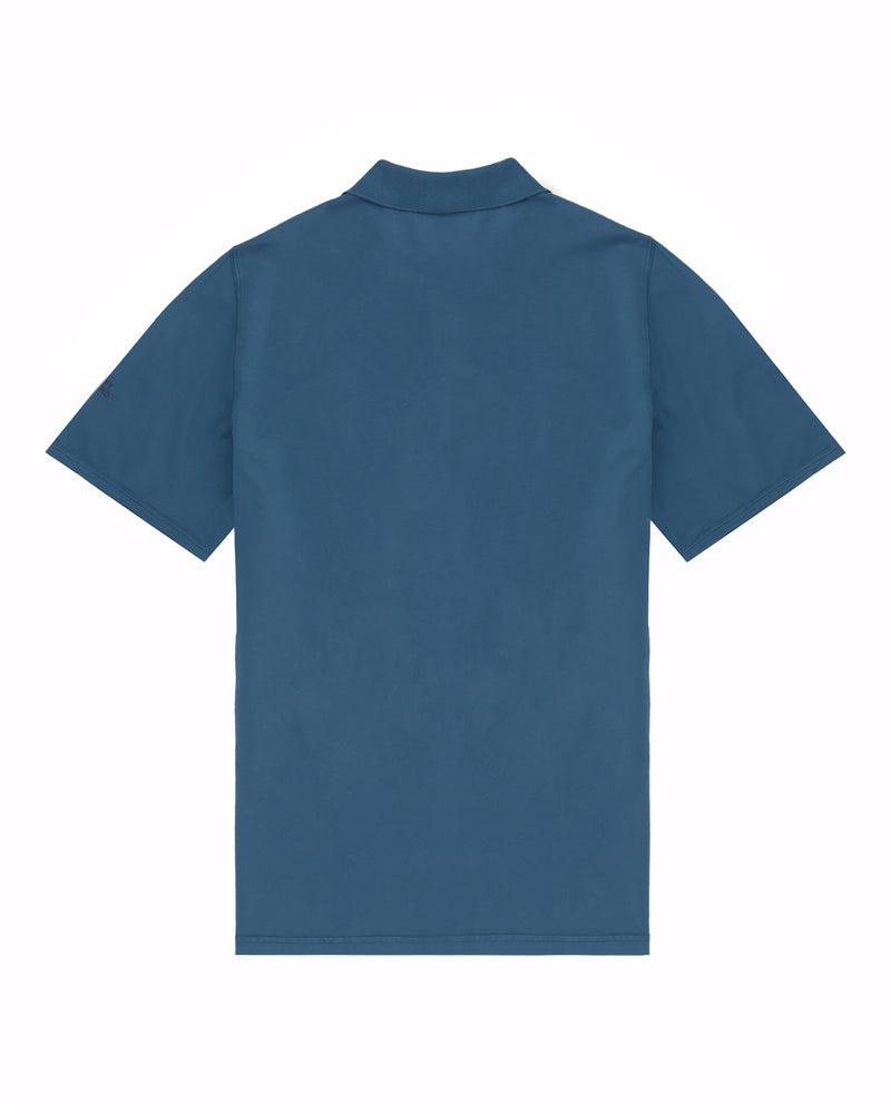 Polo Shirt - Mid Blue