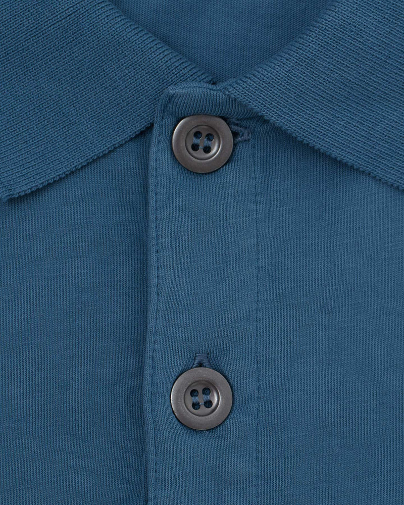 Polo Shirt - Mid Blue