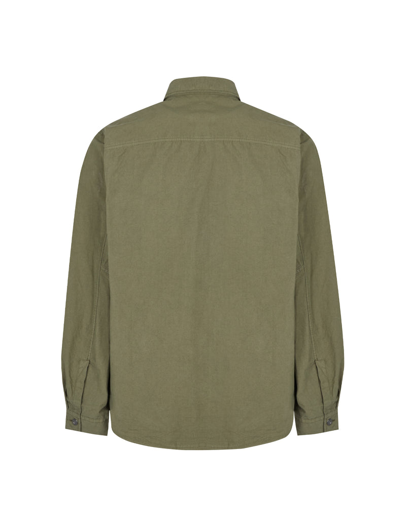 Button Pocket Shirt - Olive