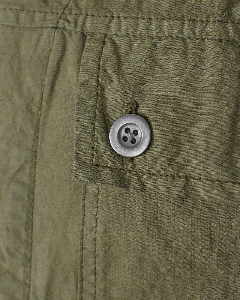 Button Pocket Shirt - Olive