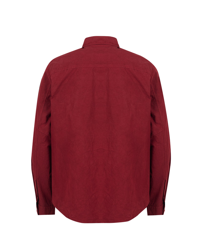 Twin Pocket Shirt - Burgundy