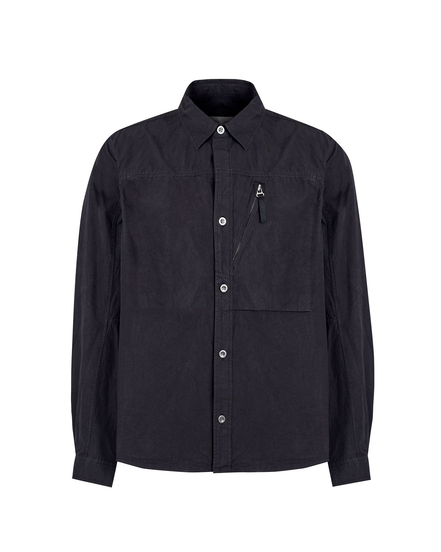 Zip Pocket Shirt - Black | Left Hand Sportswear