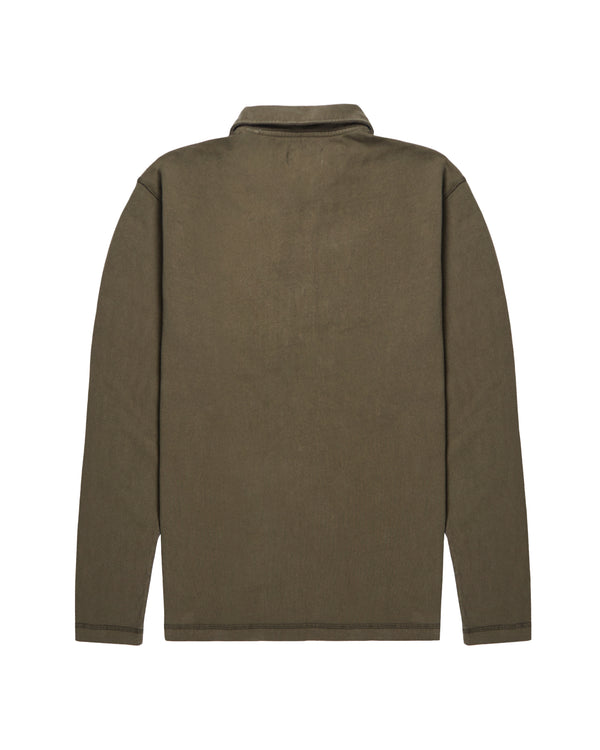 L/S Polo - Olive