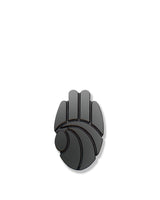 Left Hand Pin Badge Black