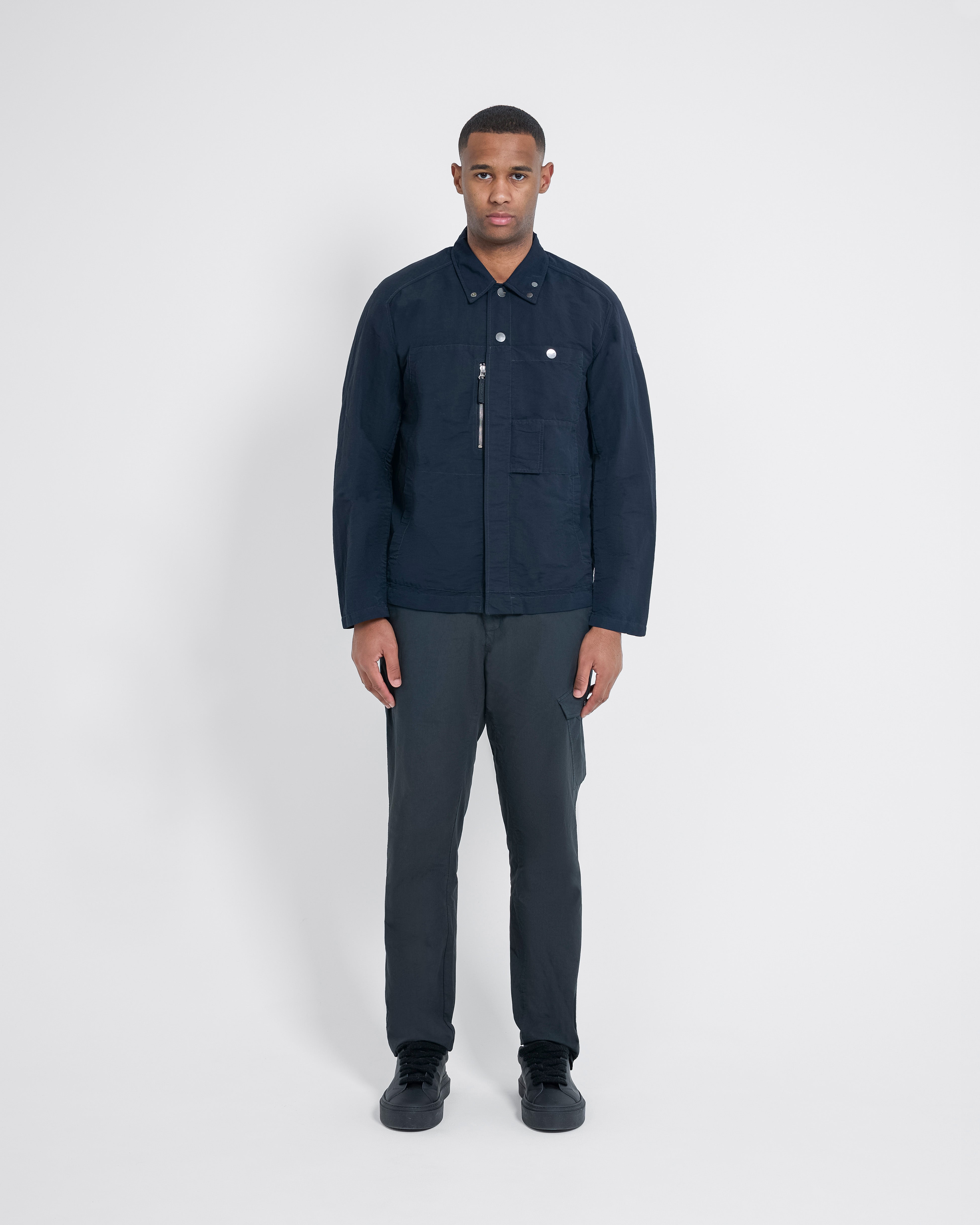 Left Hand Archive Overshirt Navy