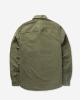 Left Hand Button Pocket Shirt Olive