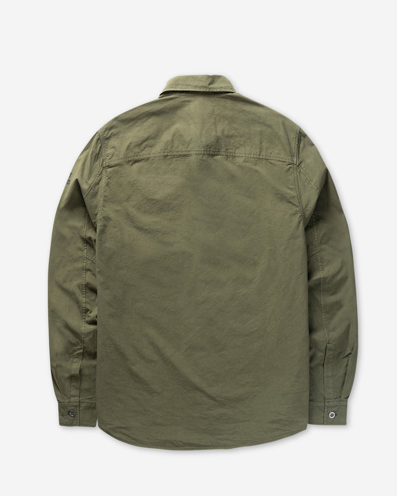 Left Hand Button Pocket Shirt Olive