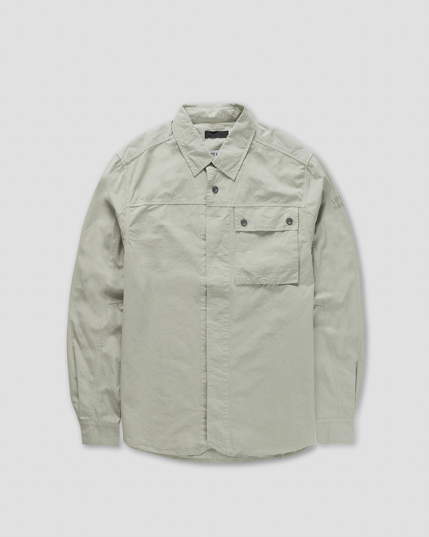 Left Hand Button Pocket Shirt Stone
