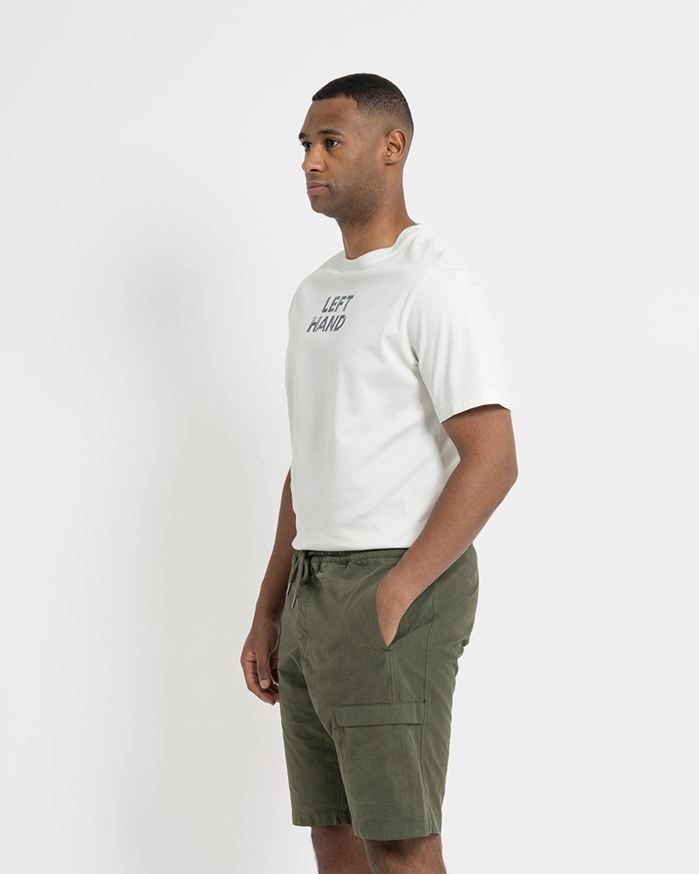 Left Hand Cargo Shorts Olive
