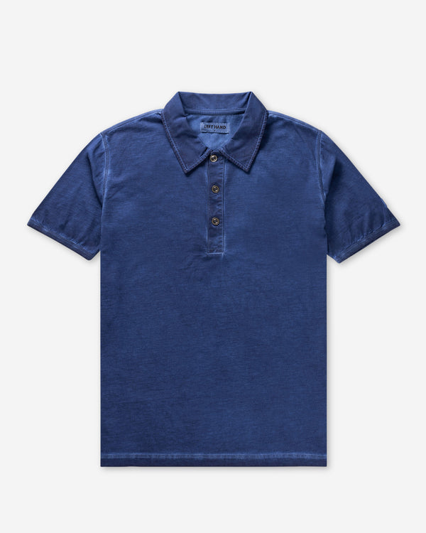 Left Hand Cold Dye Polo Navy