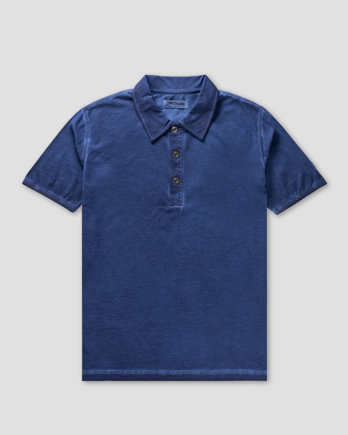Left Hand Cold Dye Polo Navy