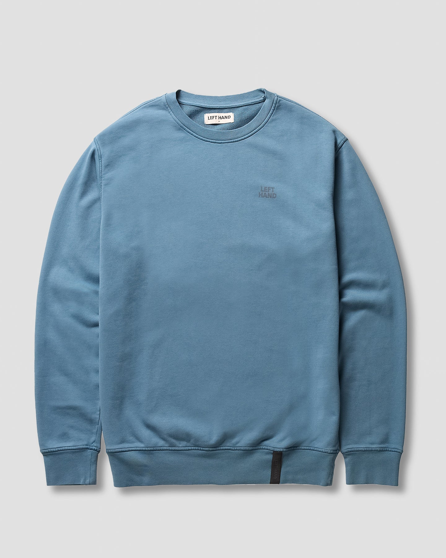 Left Hand Core Crew Sweat Mid Blue