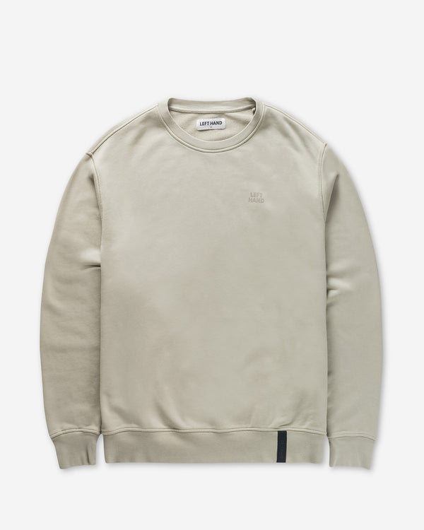 Left Hand Core Crew Sweat Stone