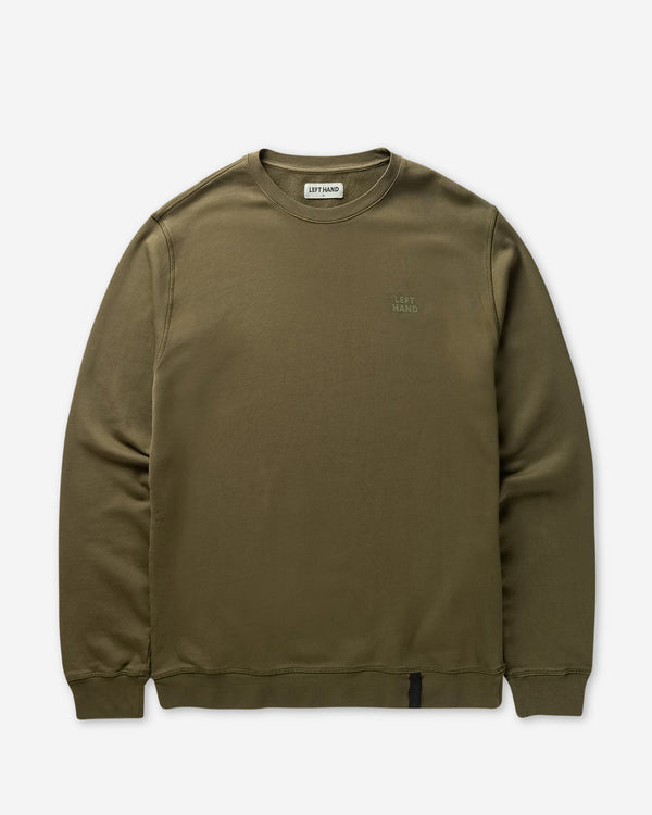 Left Hand Core Crew Sweatshirt Olive