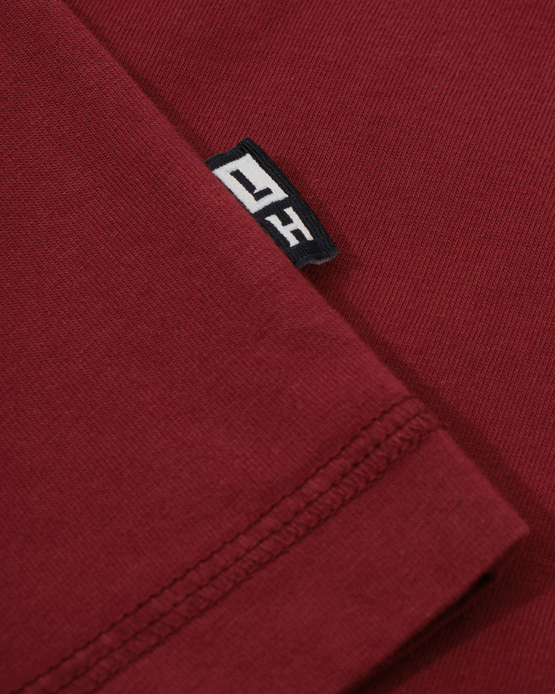 Left Hand Core Tee Burgundy