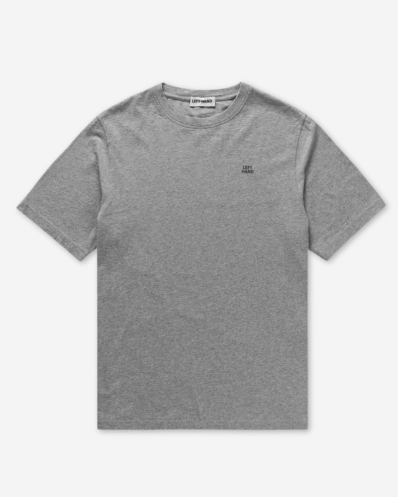 Left Hand Core Tee Grey Marl Light Grey