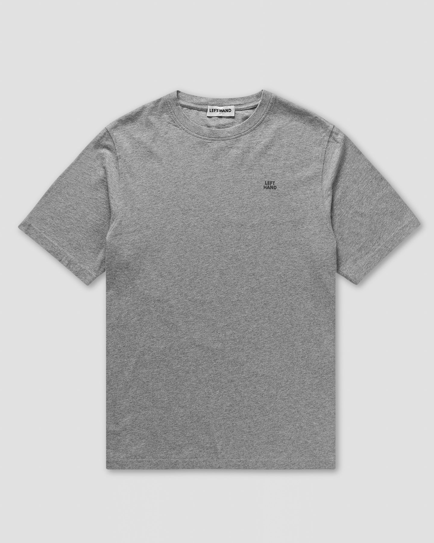 Left Hand Core Tee Grey Marl Light Grey