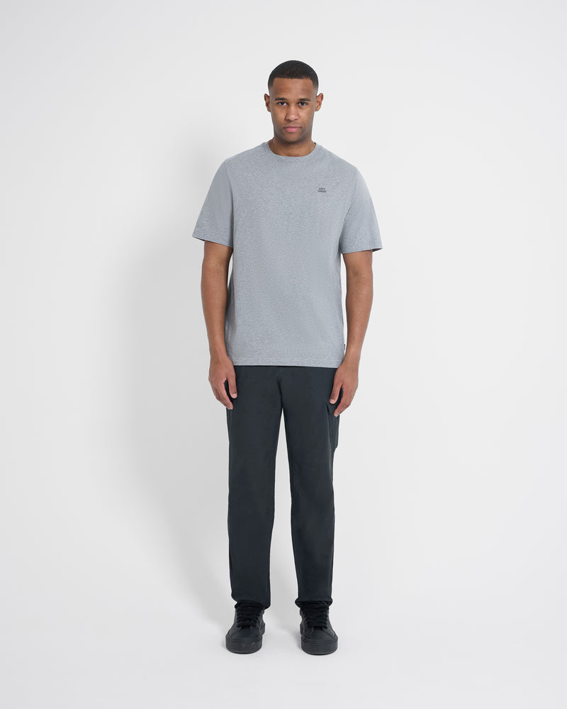 Left Hand Core Tee Grey Marl Light Grey