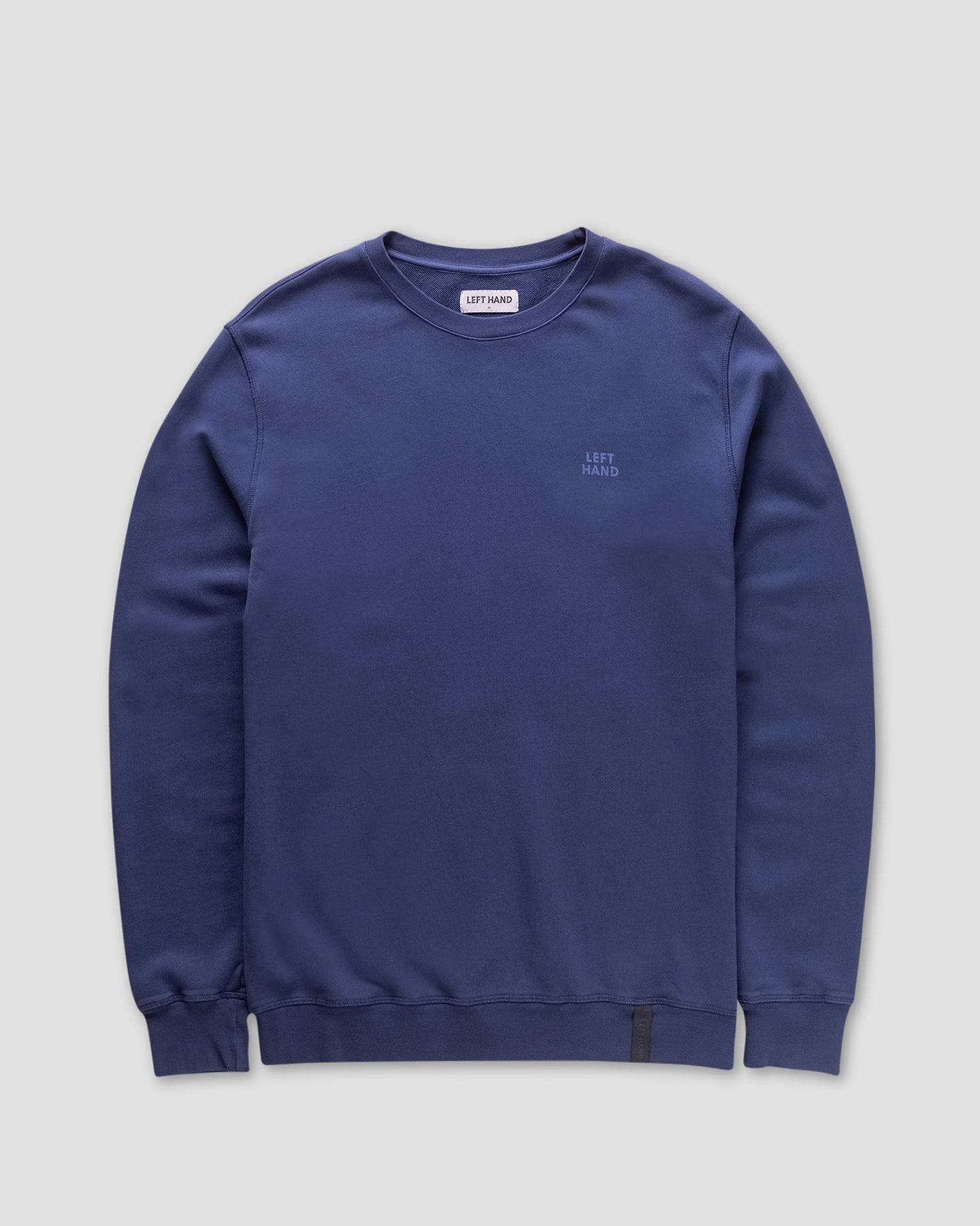 Left Hand Crew Sweatshirt Navy