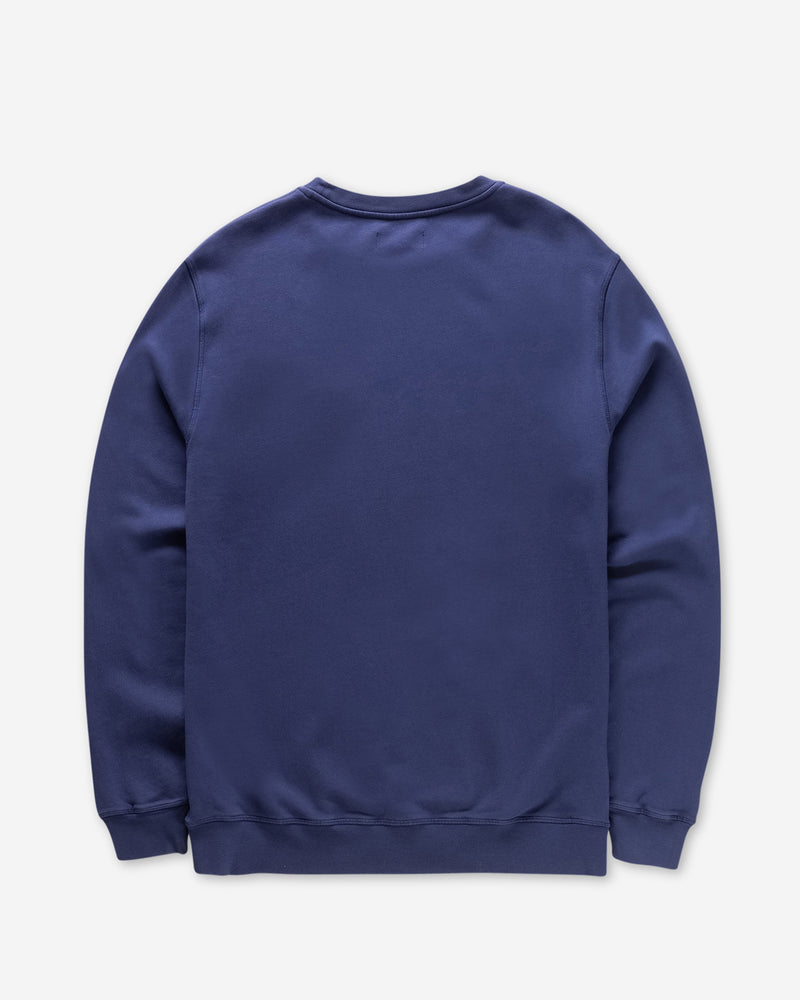 Left Hand Crew Sweatshirt Navy