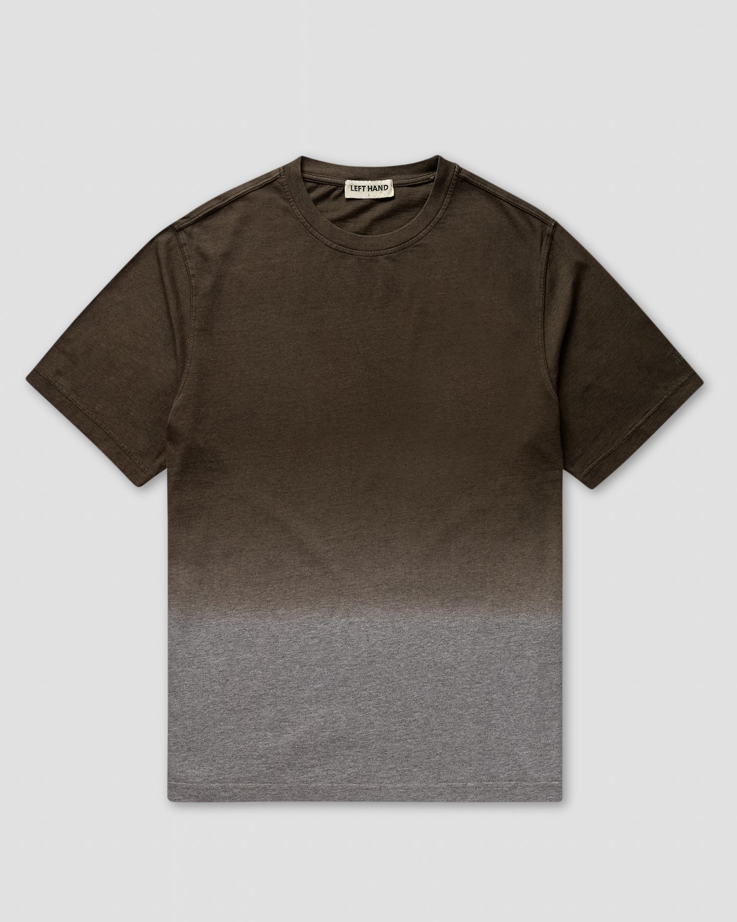 Left Hand Dip-Dye Tee Olive
