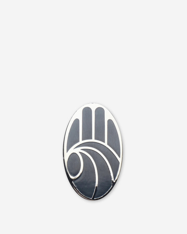 Left Hand Enamel Badge Black