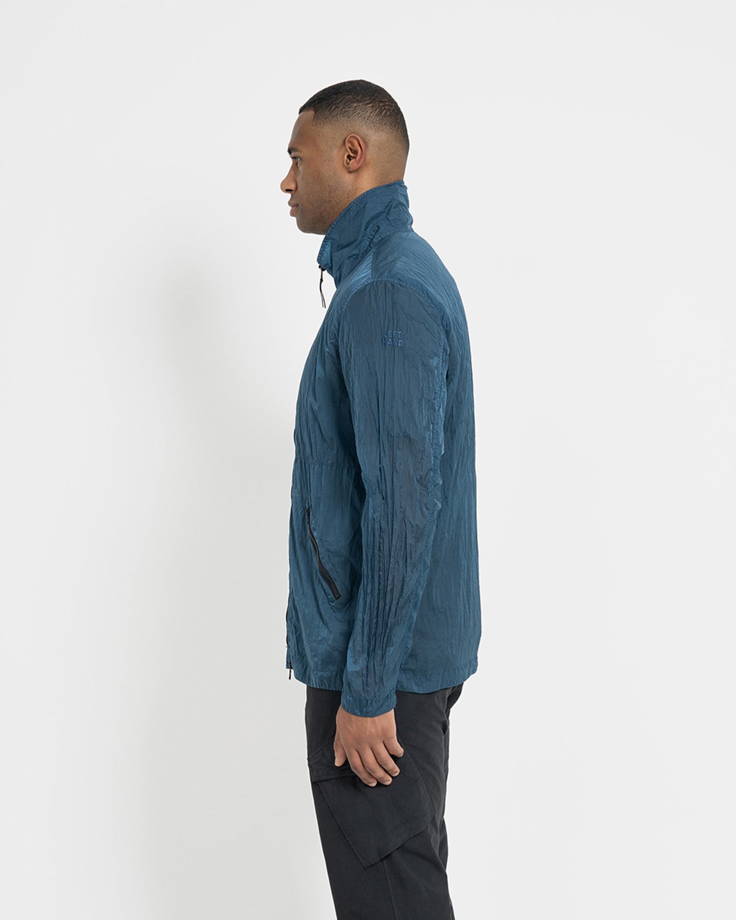 Left Hand Enna Overshirt Mid Blue